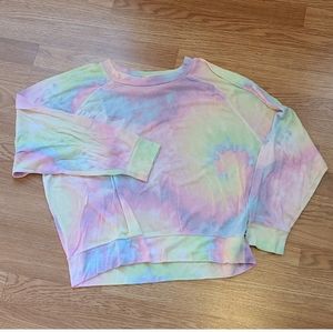PINK VS tiedye long sleeve shirt
